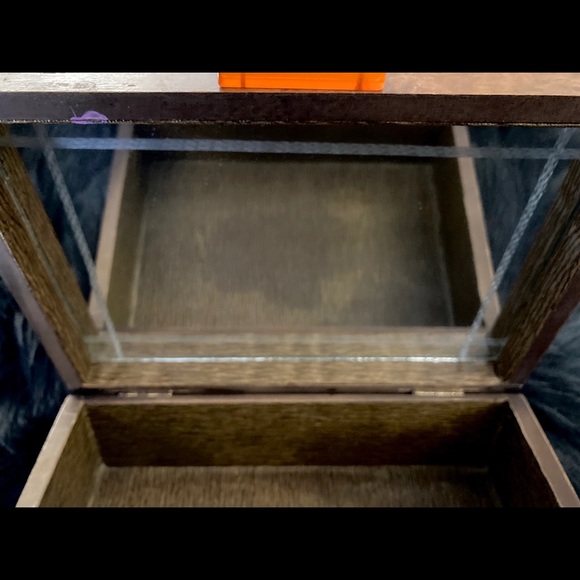 19th Century Burl Wood Box With Bakelite Handle - Picture 15 of 16